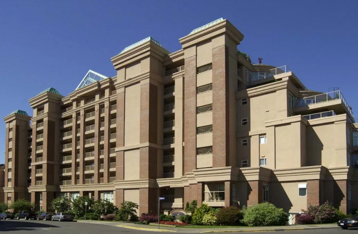 Mariner's Landing condo building, in Songhees, Victoria BC