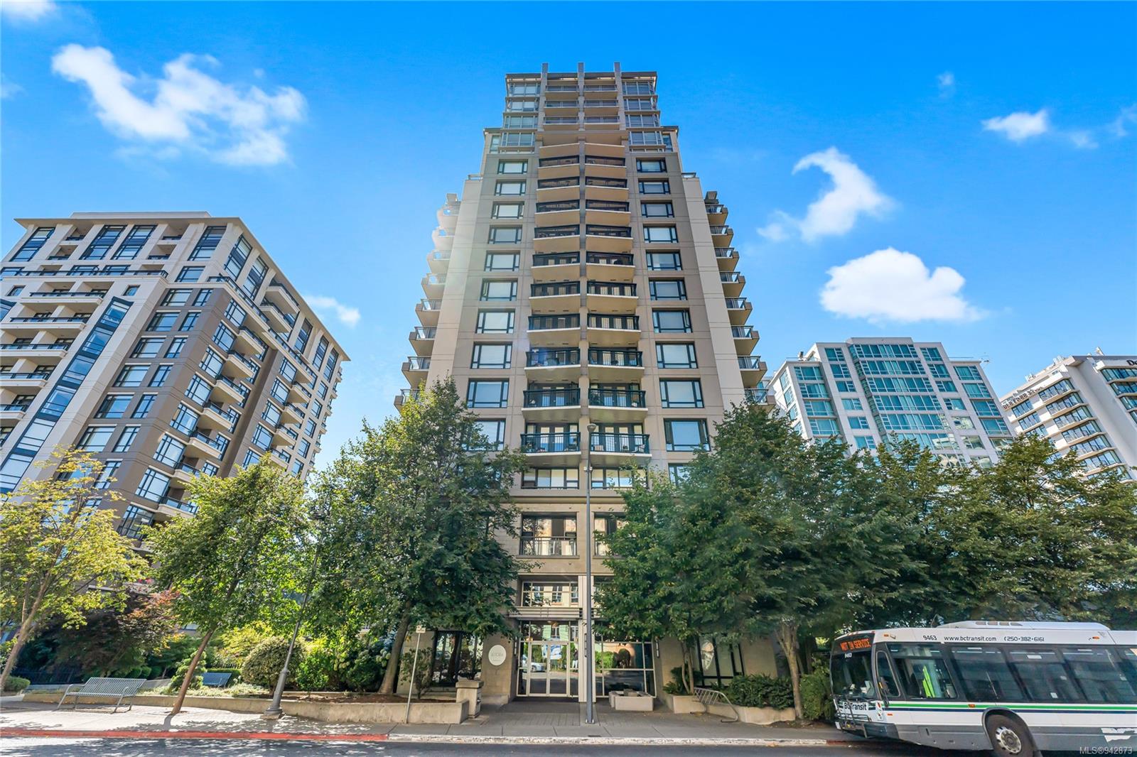 The Astoria condo building, in Downtown, Victoria BC