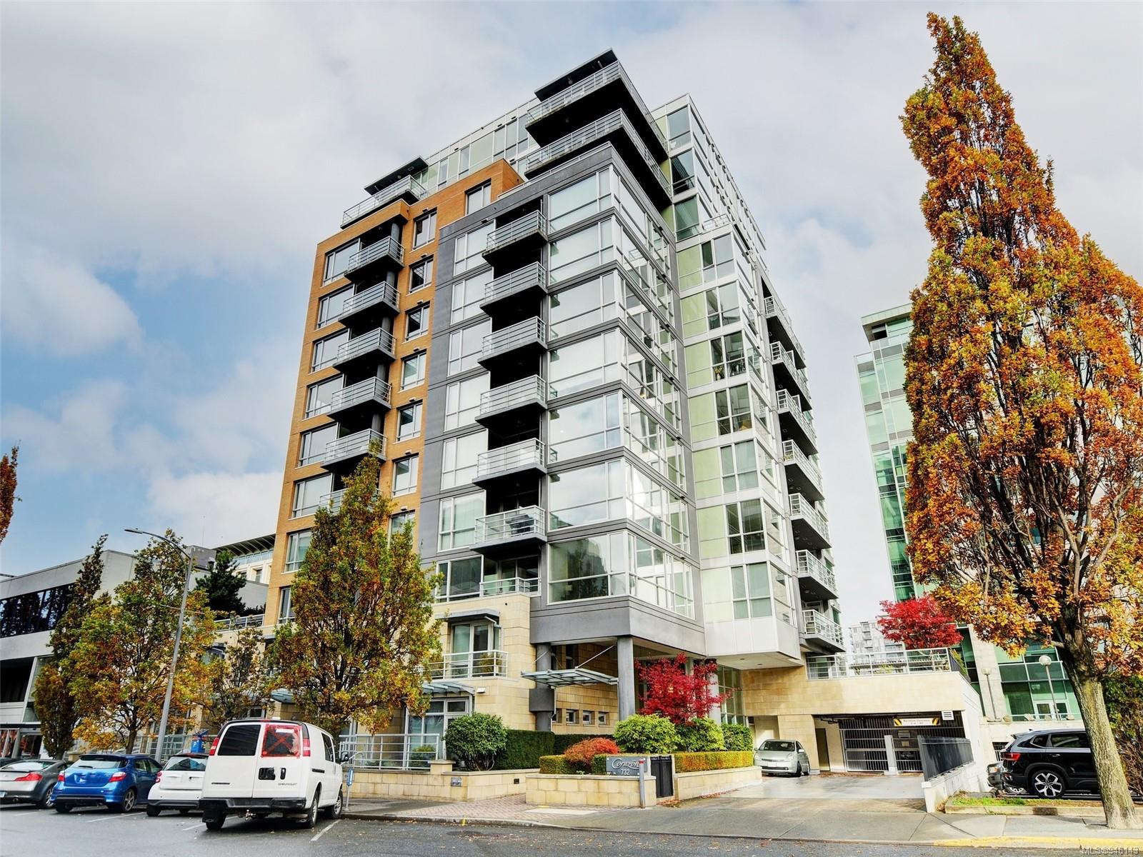 The Corazon condo building, in Downtown, Victoria BC