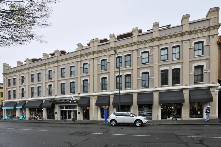 The Monaco condo building, in Downtown, Victoria BC