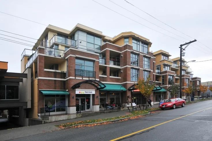 The Vicino condo building, in James Bay, Victoria BC