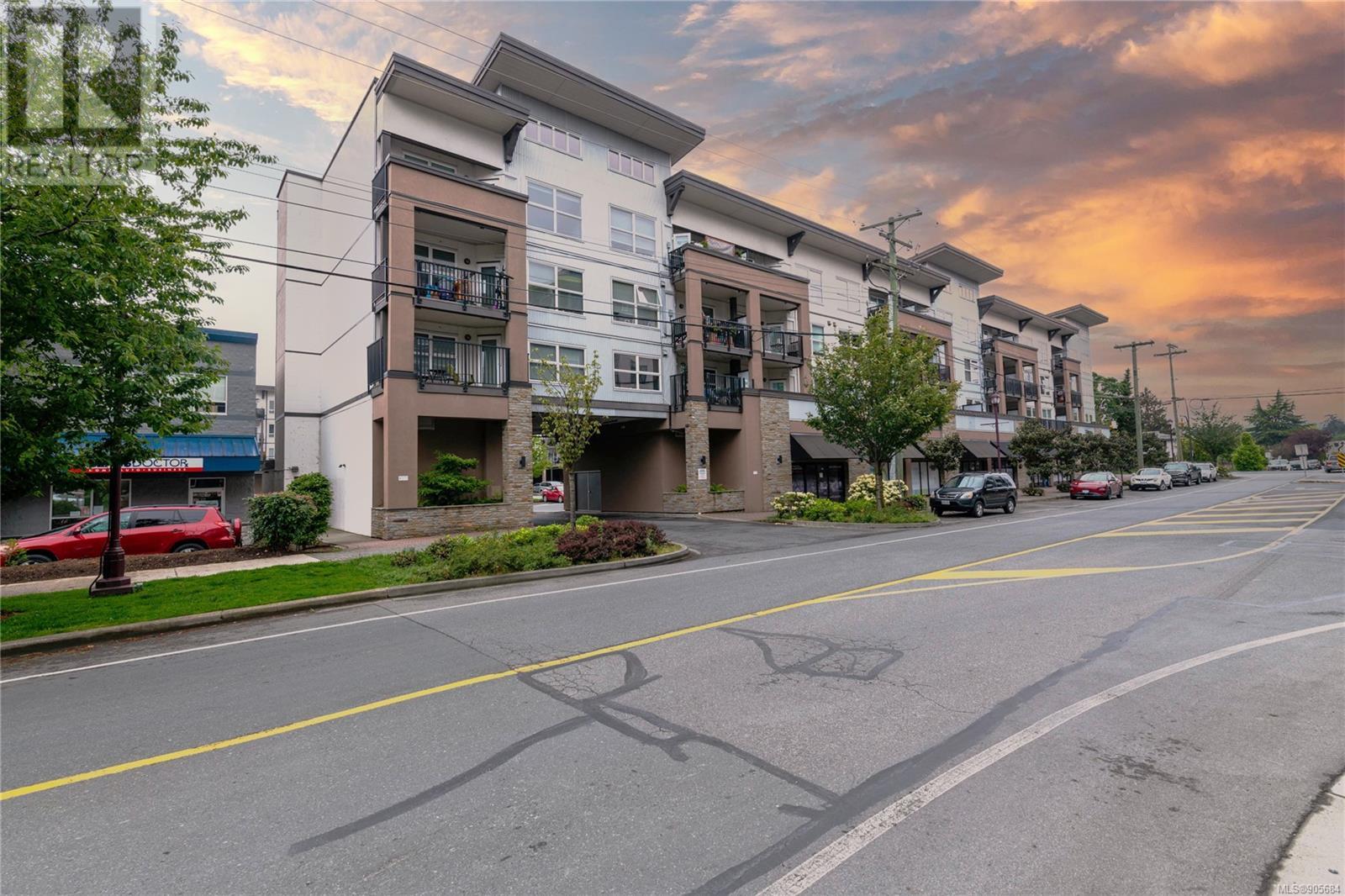 Utopia condo building, in Langford Proper, Victoria BC