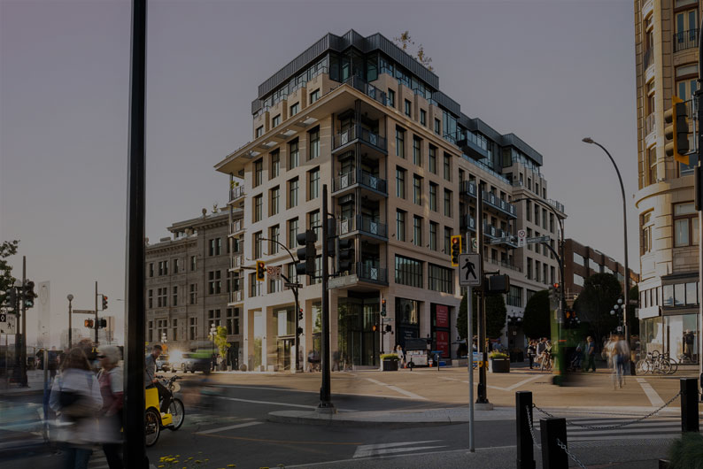 Lum Sam & Lee Cheong Buildings condo building, in Downtown, Victoria BC