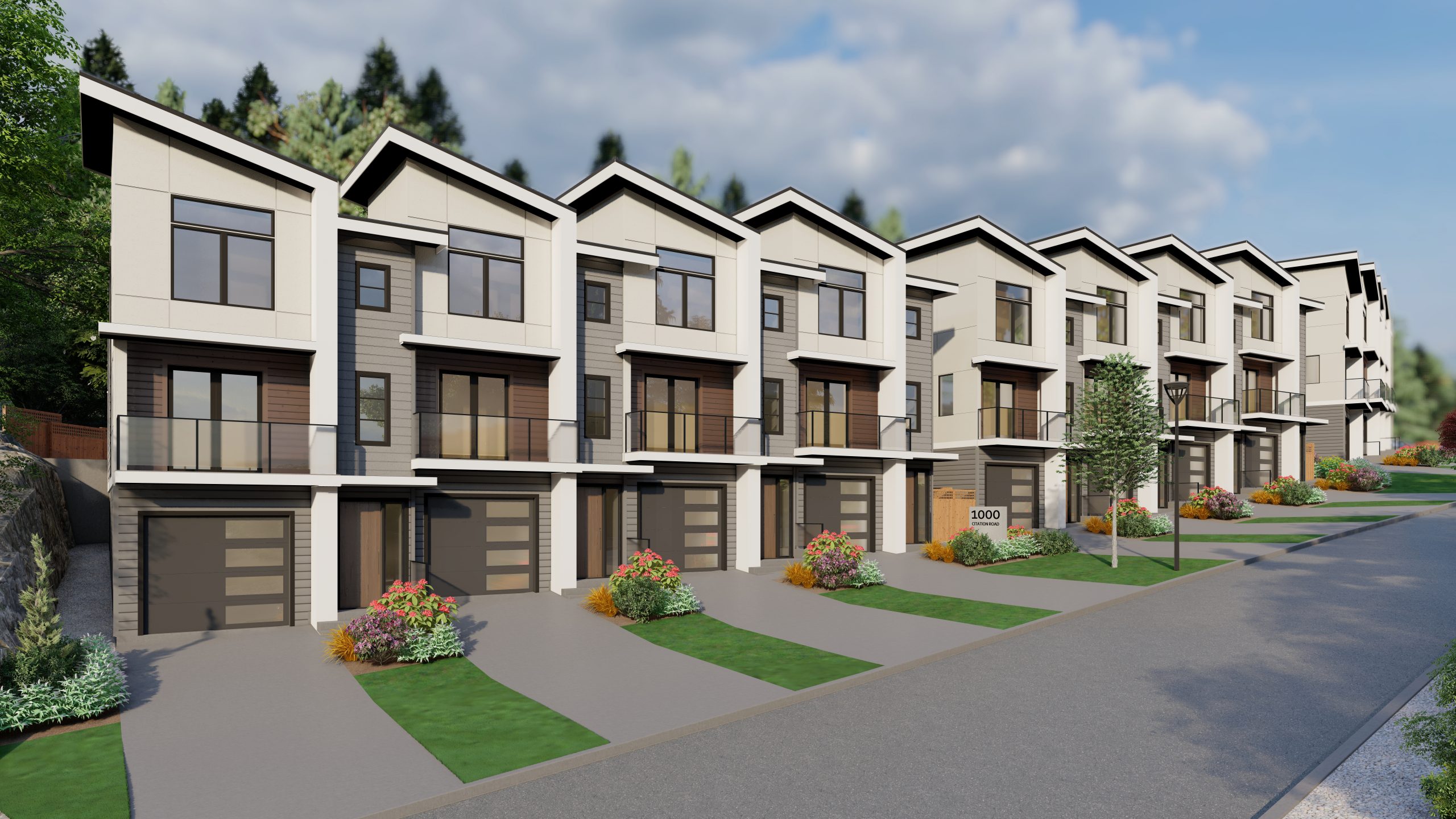 Florence Felicity condo building, in Florence Lake, Victoria BC