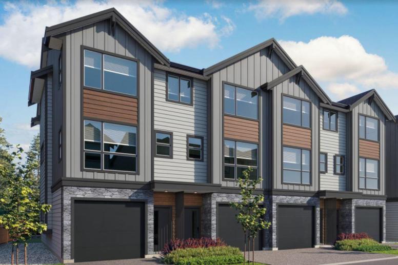 Bowker Collection condo building, in Henderson, Victoria BC