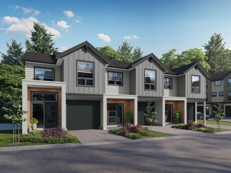 Westhills Patio Homes condo building, in Westhills, Victoria BC