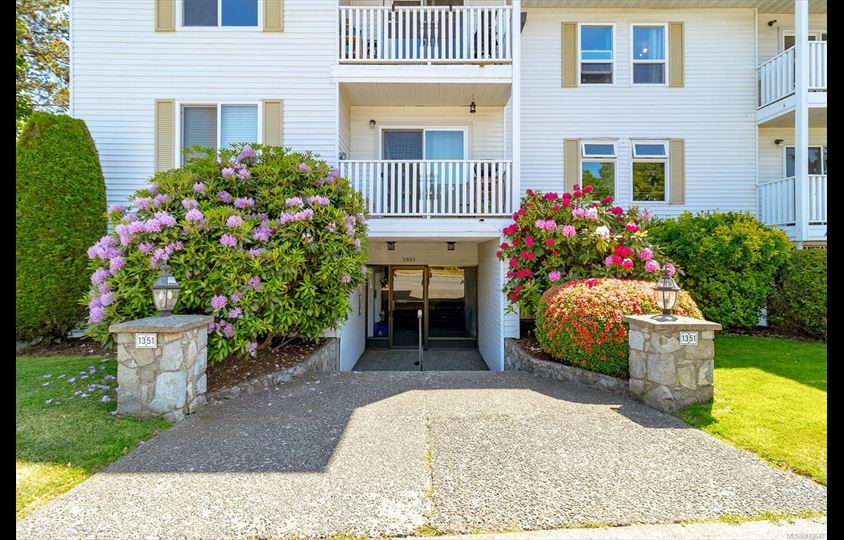 Colonial House condo building, in Saxe Point, Victoria BC