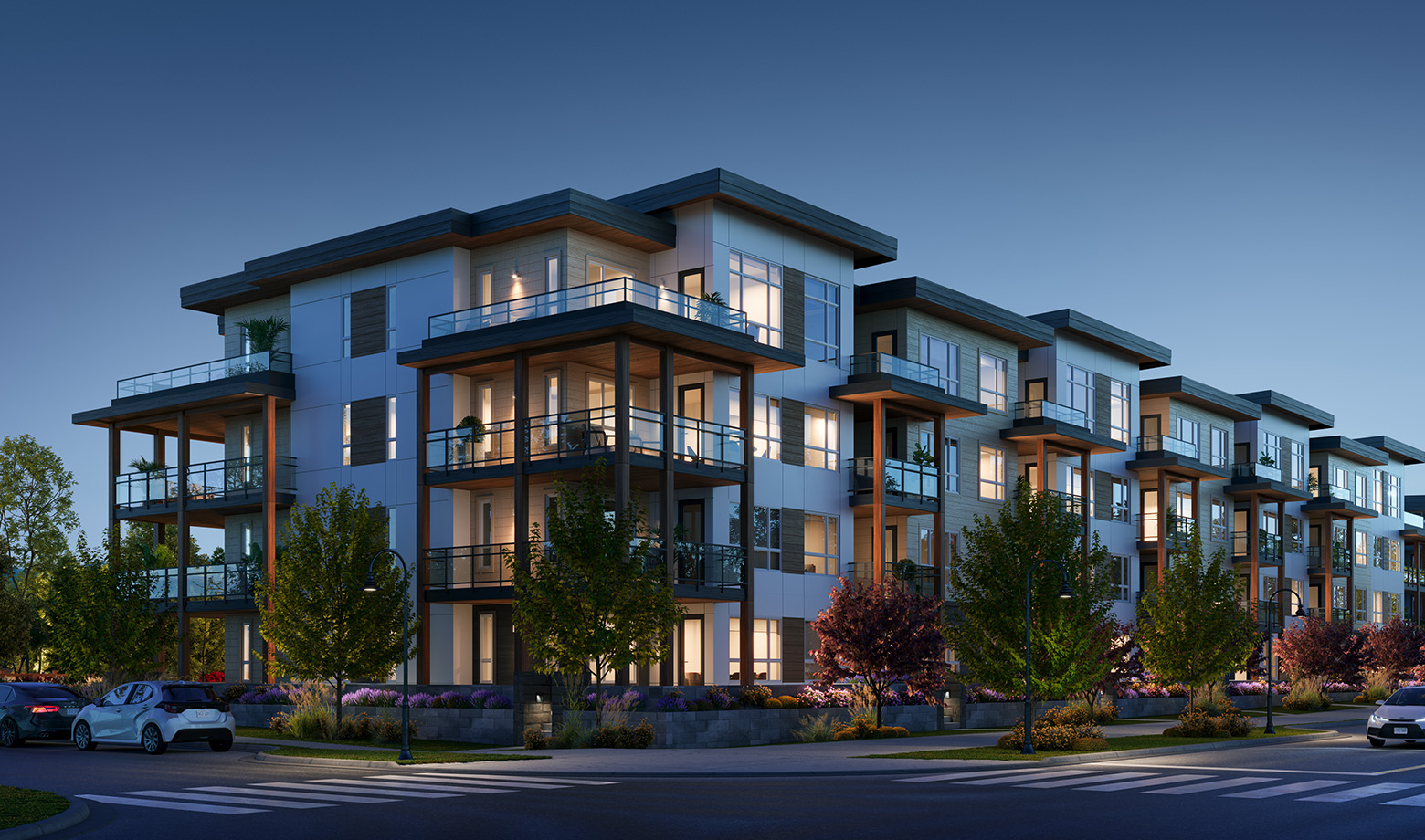 Eliza at Royal Bay condo building, in Royal Bay, Victoria BC
