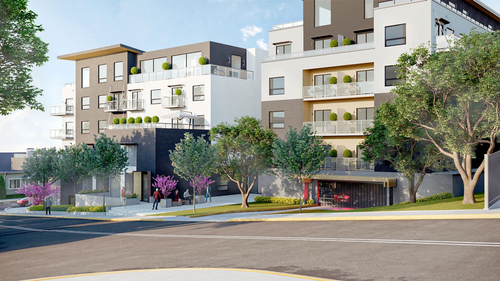 The Proxima condo building, in Rockheights, Victoria BC