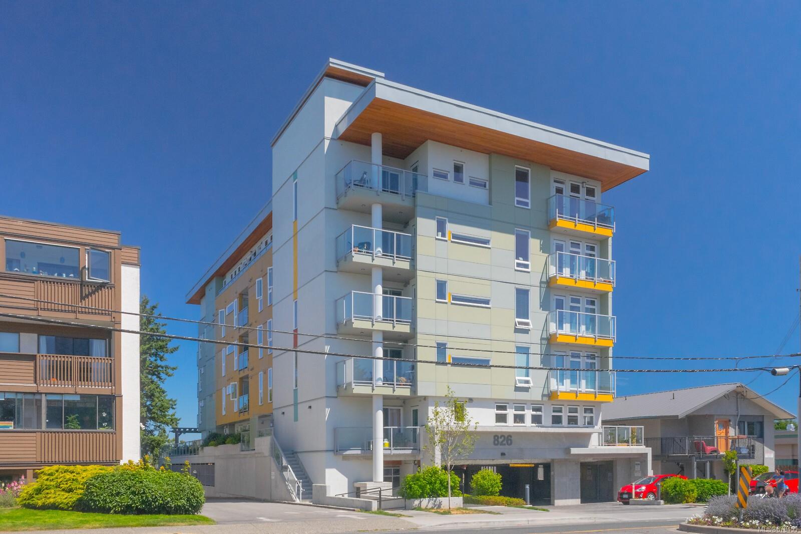 Verde condo building, in Old Esquimalt, Victoria BC