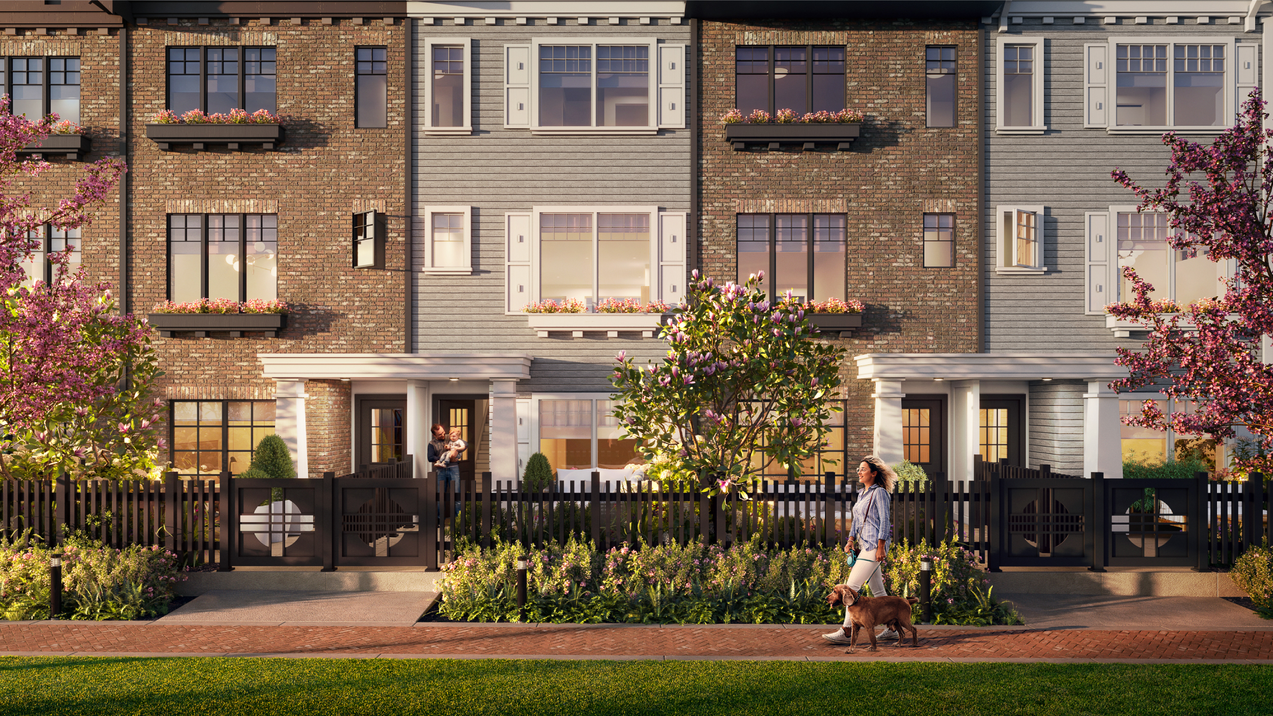 Willow + Glen condo building, in Walfred, Victoria BC