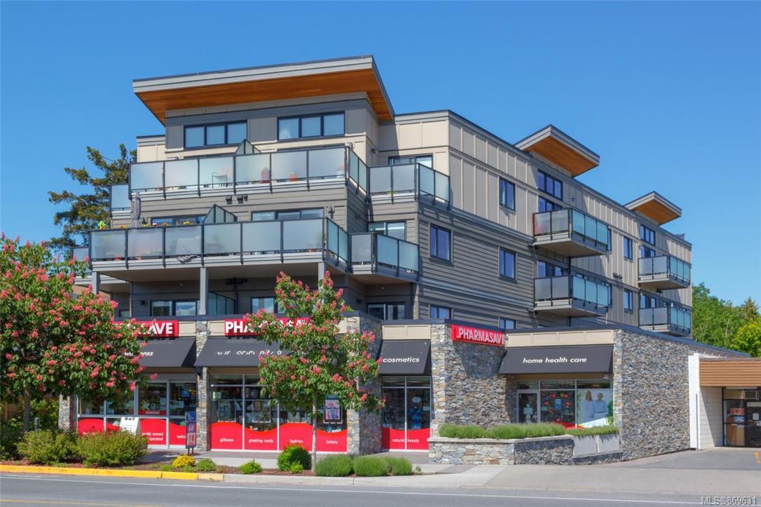 Q-West condo building, in Oldfield, Victoria BC