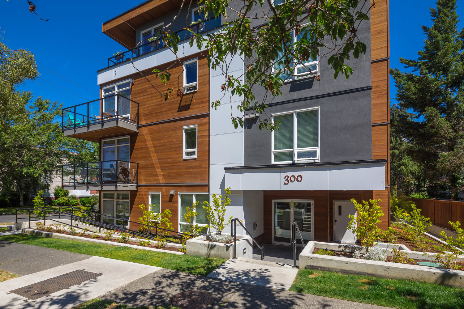 300 Michigan condo building, in James Bay, Victoria BC