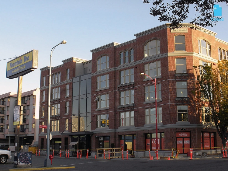 601 Herald condo building, in Downtown, Victoria BC