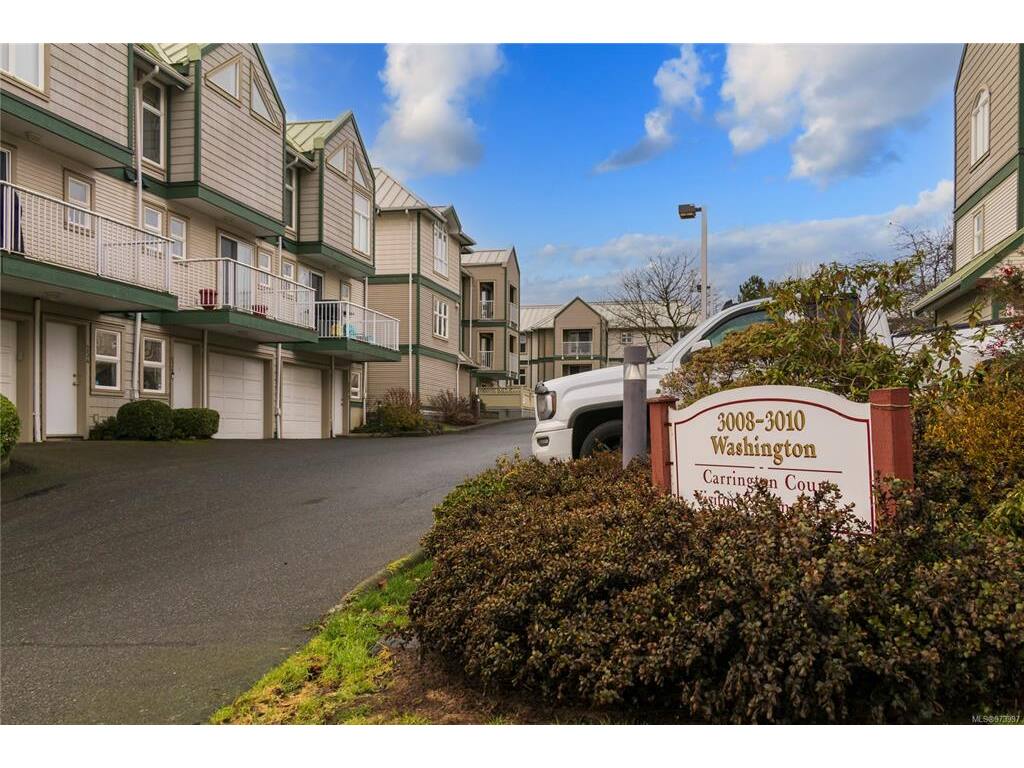 Carrington Court condo building, in Burnside, Victoria BC