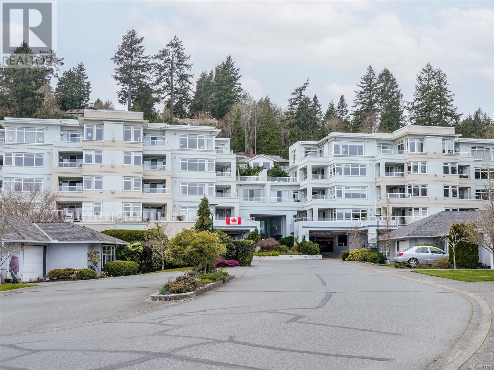 Cordova Bay Beach Estates condo building, in Cordova Bay, Victoria BC