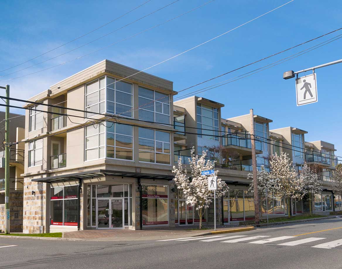 Fiori condo building, in Fairfield East, Victoria BC