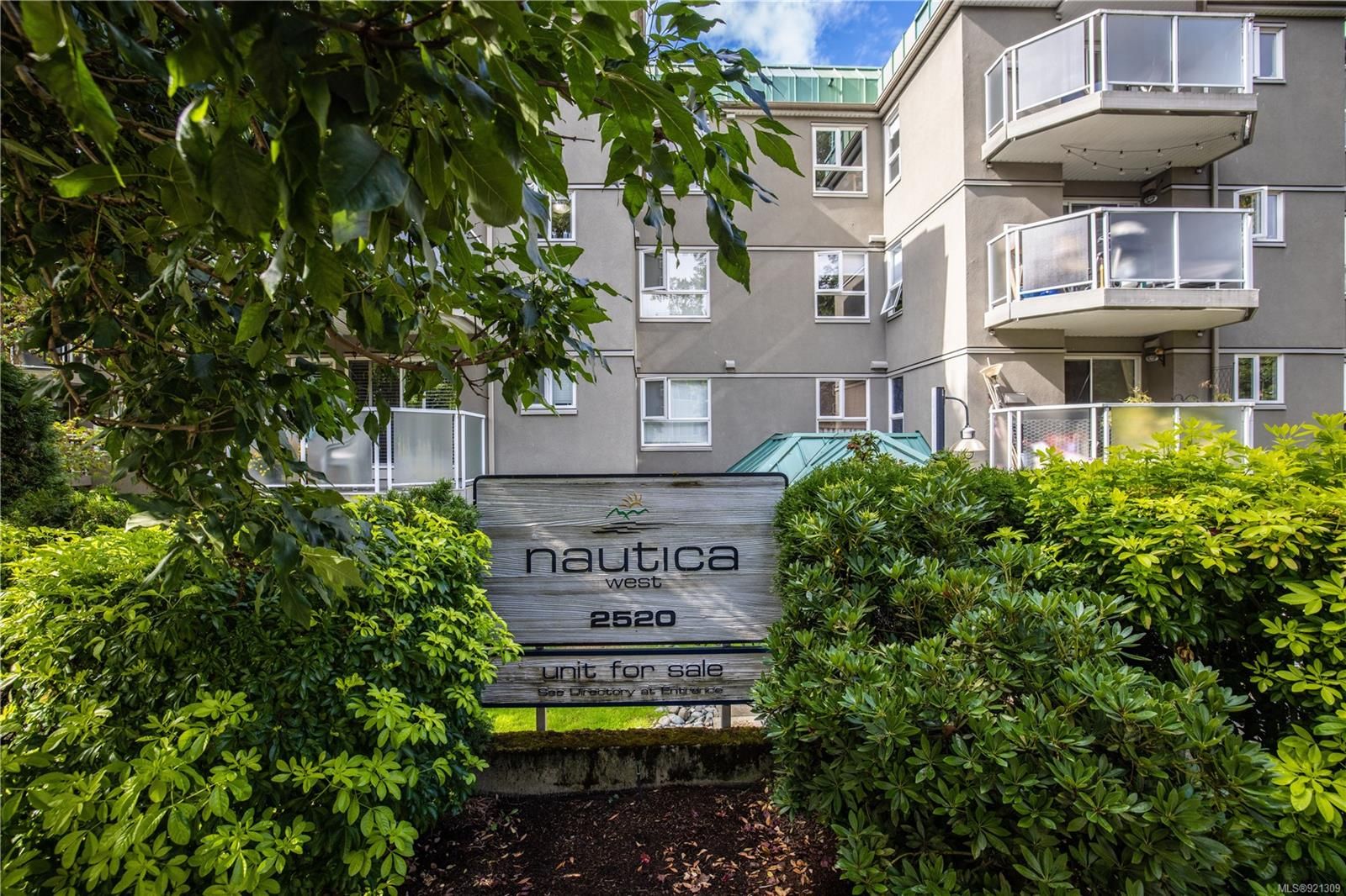 Nautica West condo building, in Hillside, Victoria BC