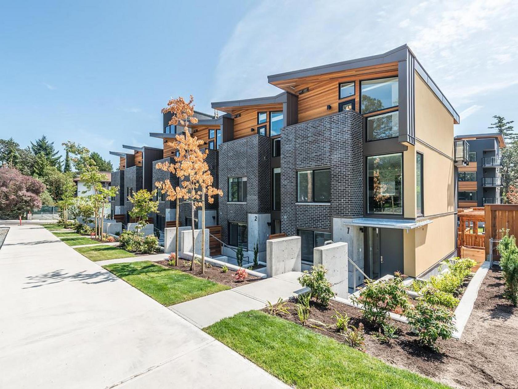 OTTO condo building, in Quadra, Victoria BC