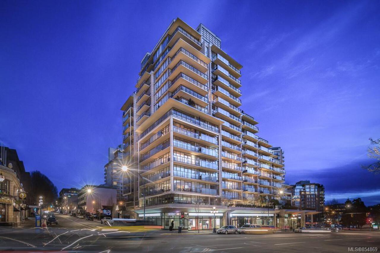 Oasis at The Falls condo building, in Downtown, Victoria BC