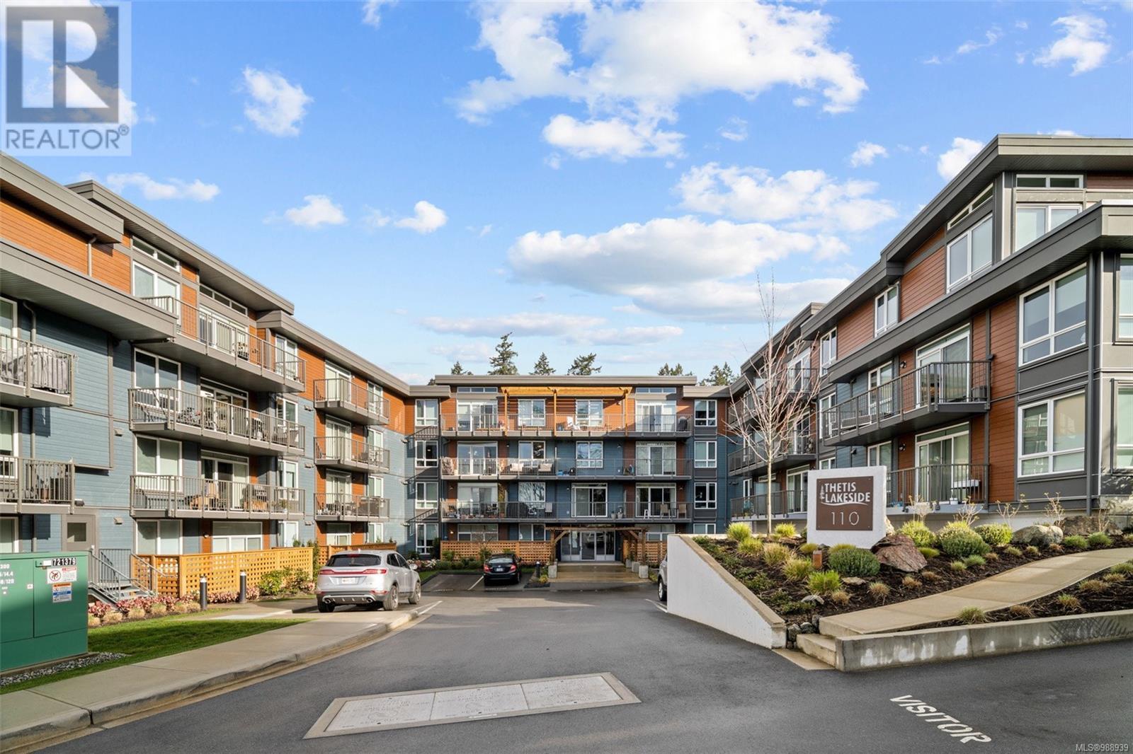 Presley Pl. Victoria condo building, in Six Mile, Victoria BC
