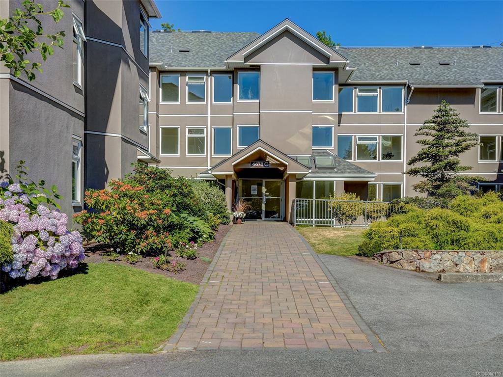 Royal Oak Estates condo building, in Royal Oak, Victoria BC