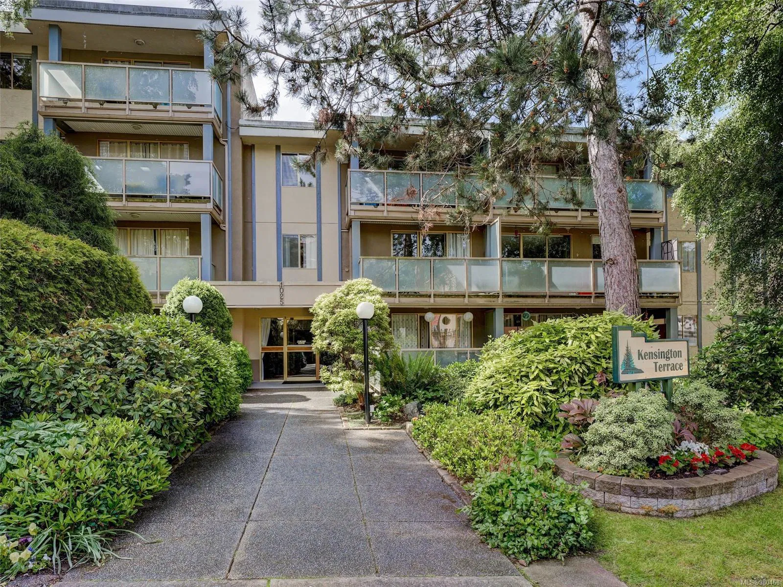 The Kensington Terrace condo building, in Quadra, Victoria BC