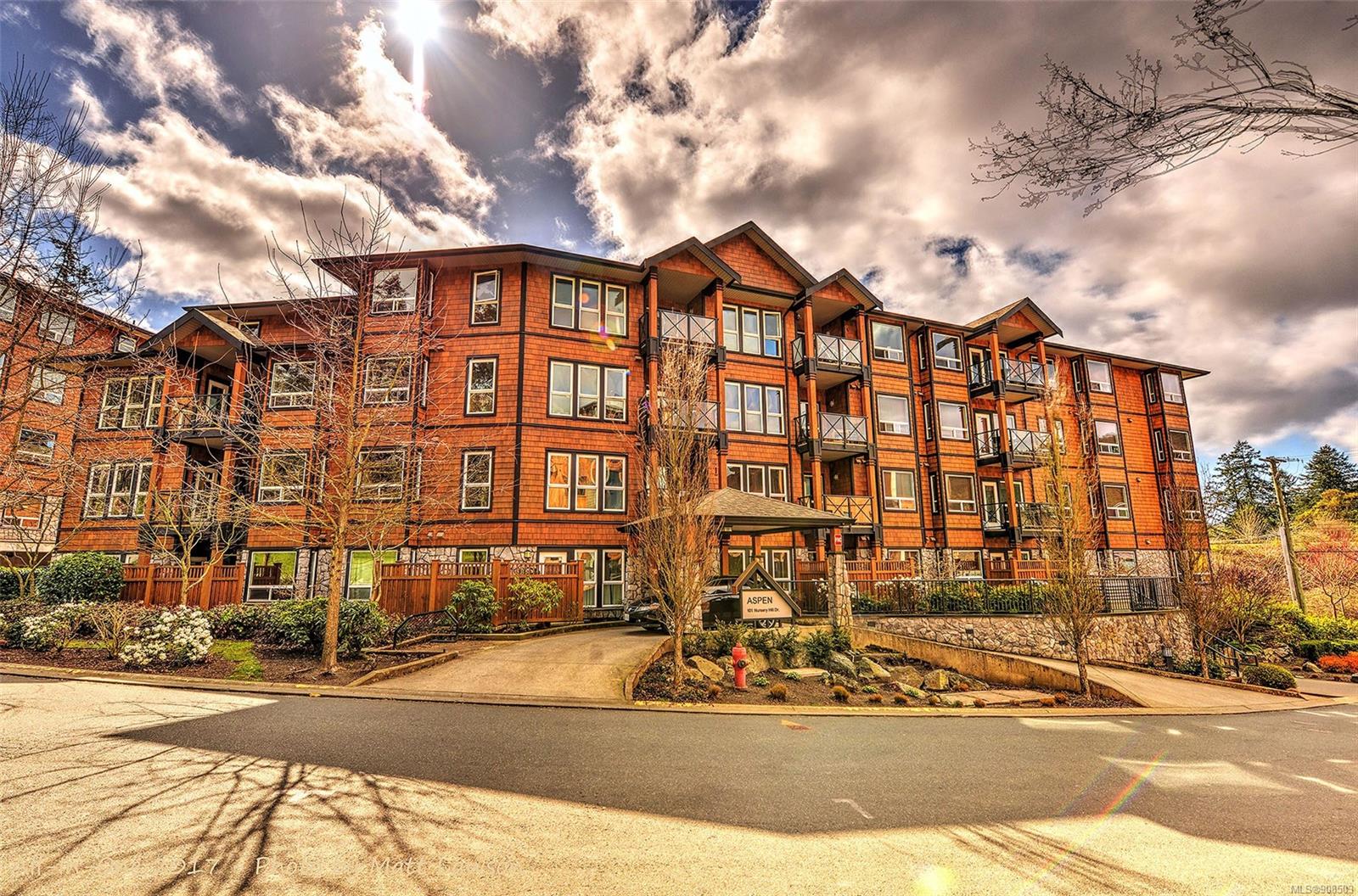 Aspen condo building, in Six Mile, Victoria BC