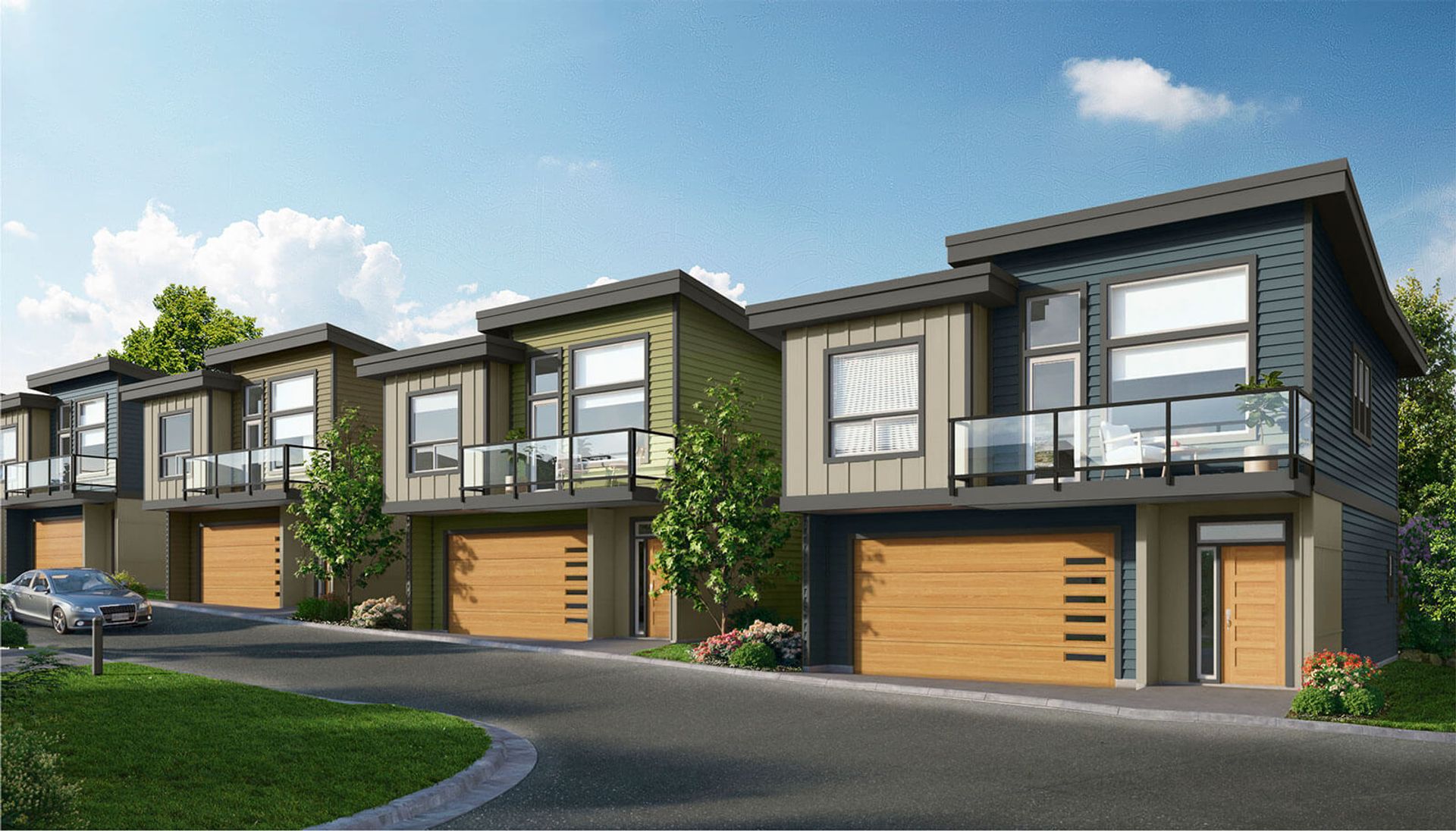 Gardner Creek condo building, in Bear Mountain, Victoria BC