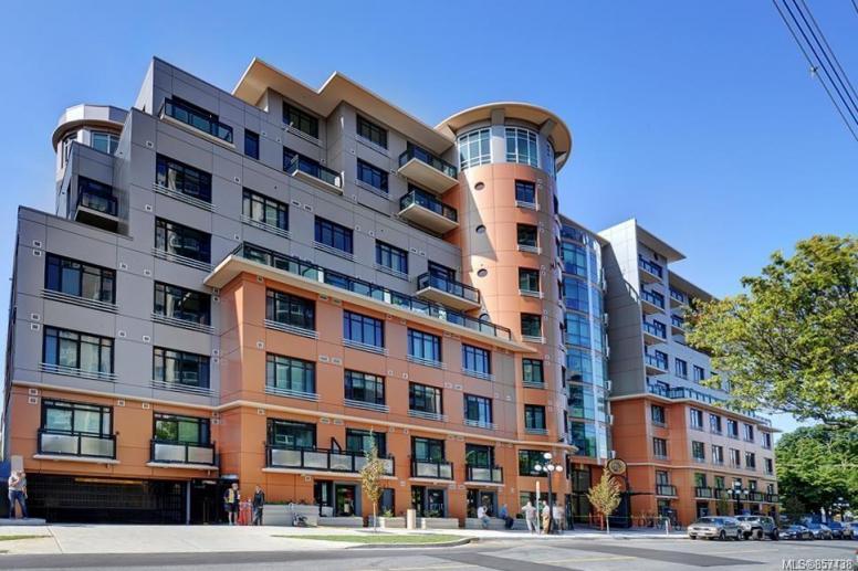 Jukebox condo building, in Downtown, Victoria BC