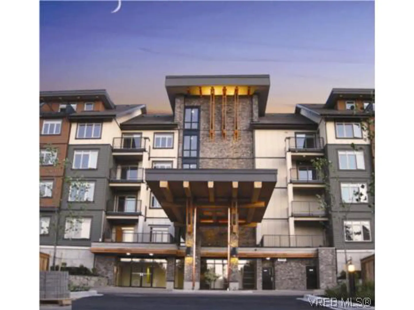 La Vie condo building, in Thetis Heights, Victoria BC