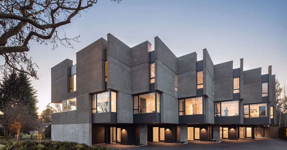 Pearl Block condo building, Oaklands, Victoria, BC