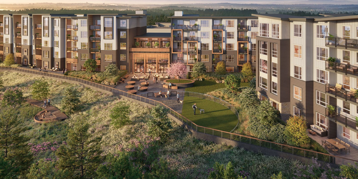Reunion at Belmont condo building, in Jacklin, Victoria BC