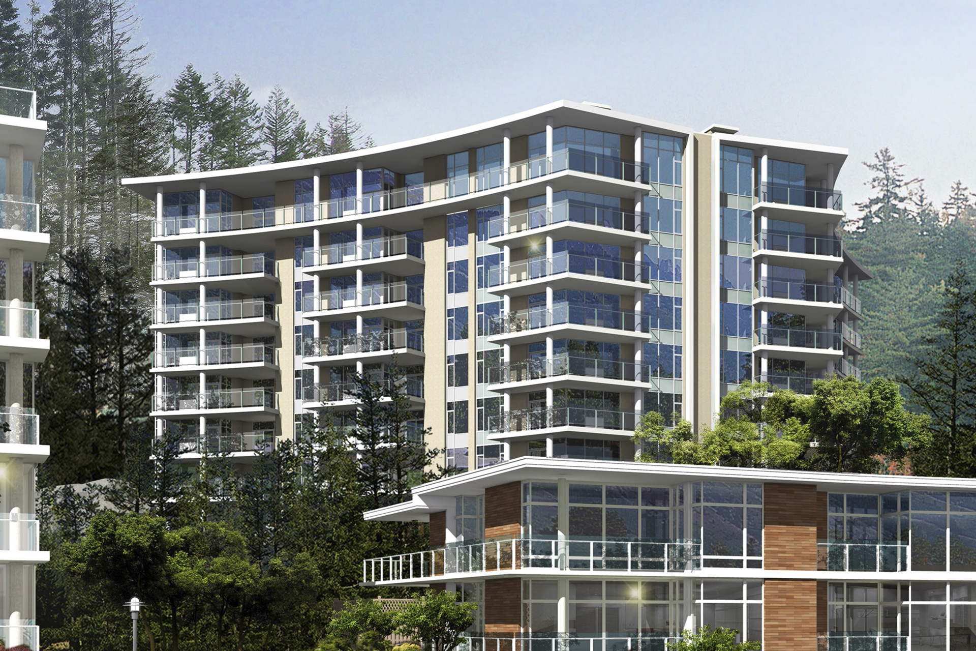 Sayward Hill condo building, in Cordova Bay, Victoria BC