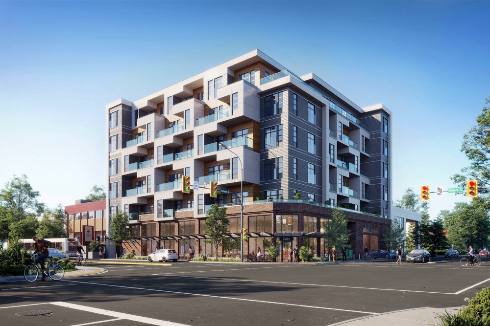 The Shelley condo building, in Mt Tolmie, Victoria BC