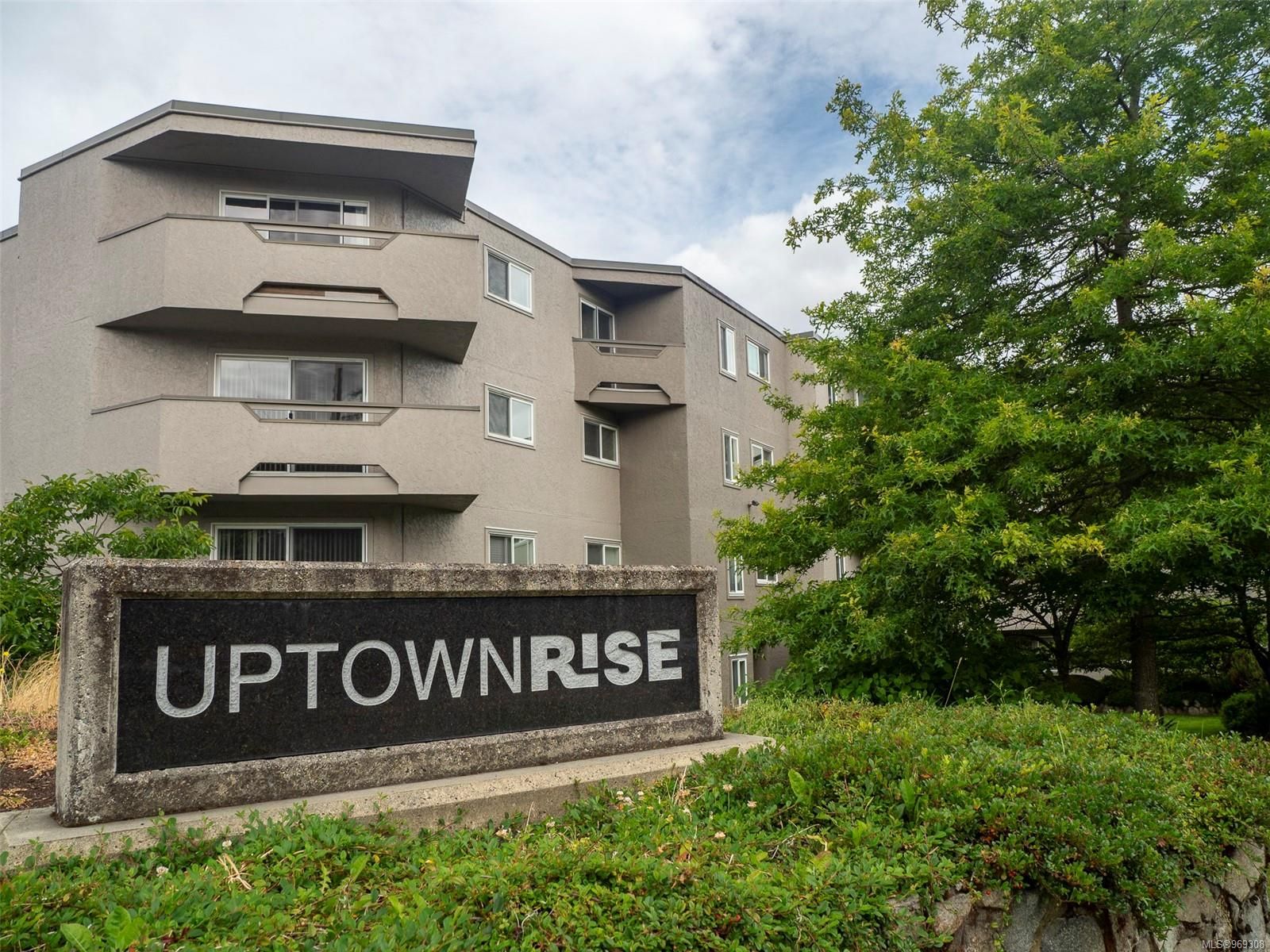 Uptown Rise condo building, in Quadra, Victoria BC