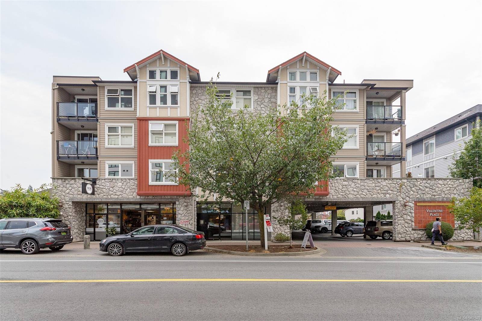 Valentine Place condo building, in Langford Proper, Victoria BC