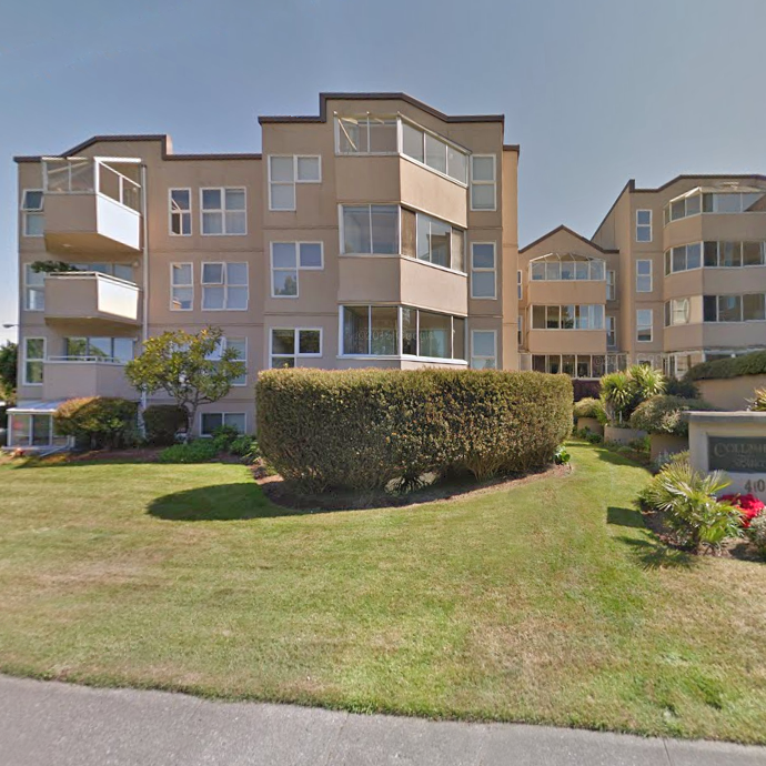 Columbia Place condo building, in Gorge, Victoria BC