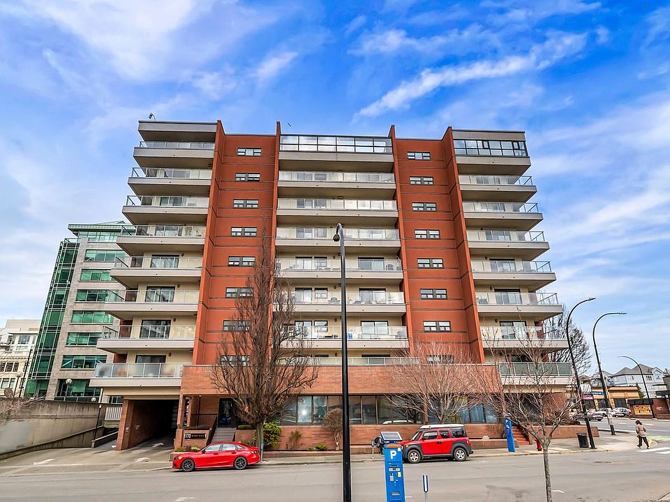 Denby Place condo building, in Downtown, Victoria BC