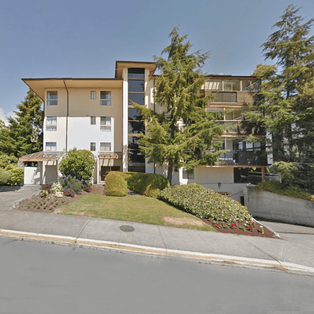 Fairbridge condo building, in Fairfield West, Victoria BC