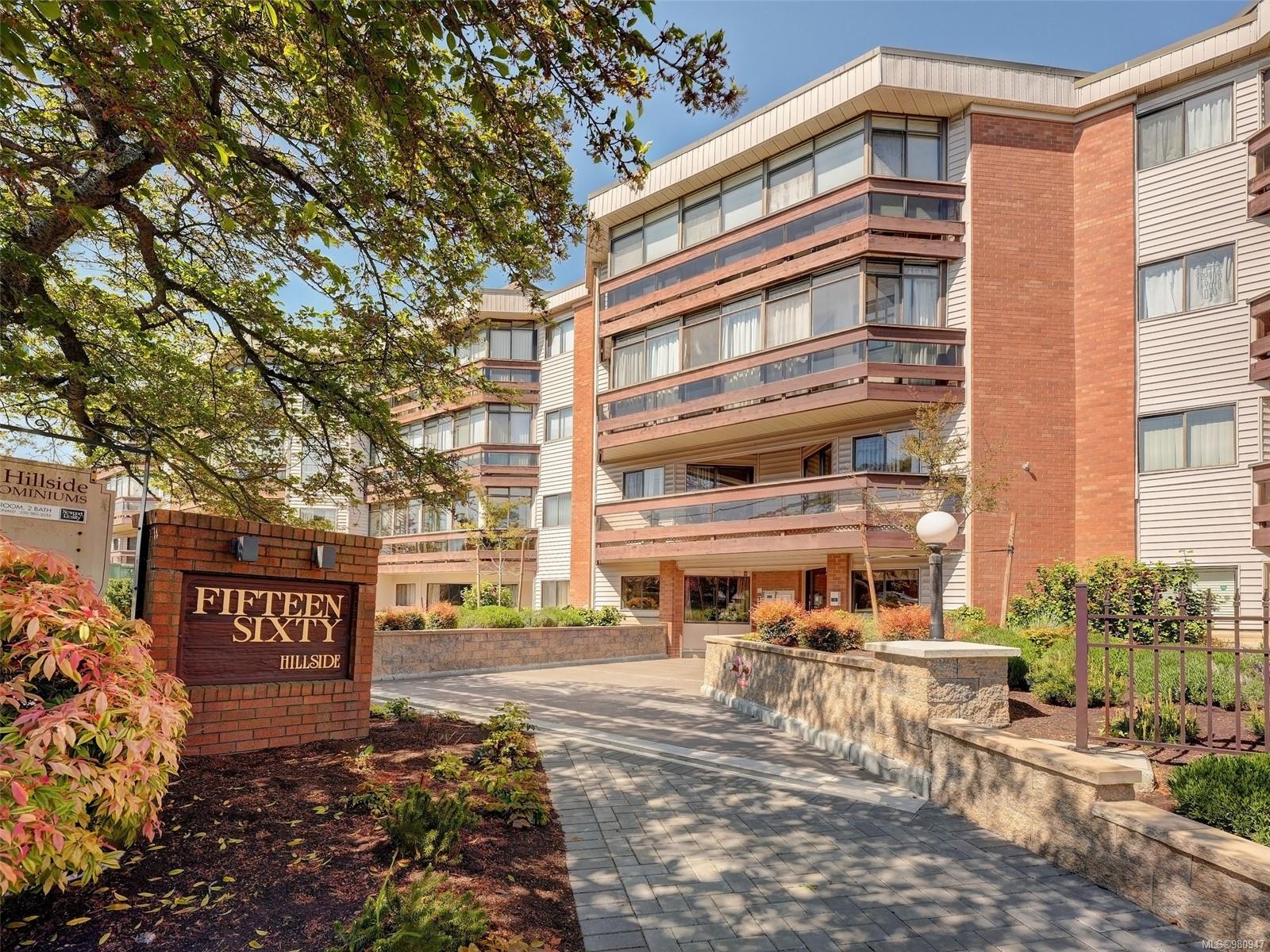 Fifteen Sixty condo building, in Oaklands, Victoria BC