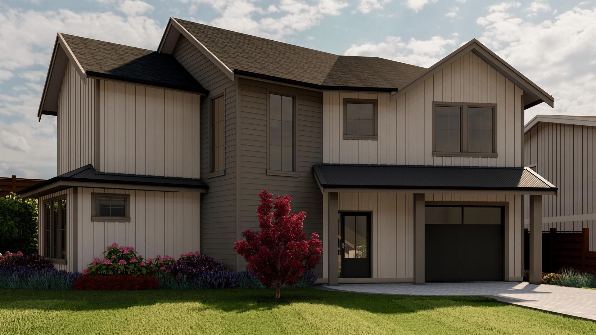 Harvest Ridge condo building, in Keating, Victoria BC