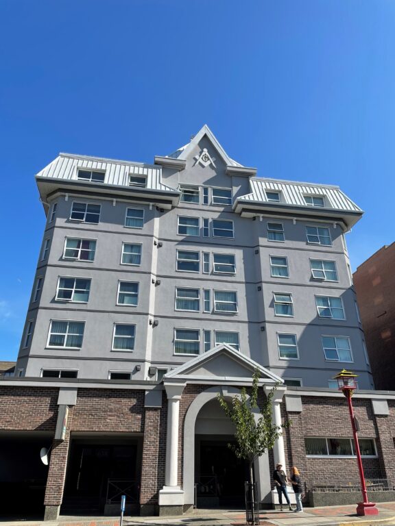 Hillcrest Centre condo building, in Hillside, Victoria BC