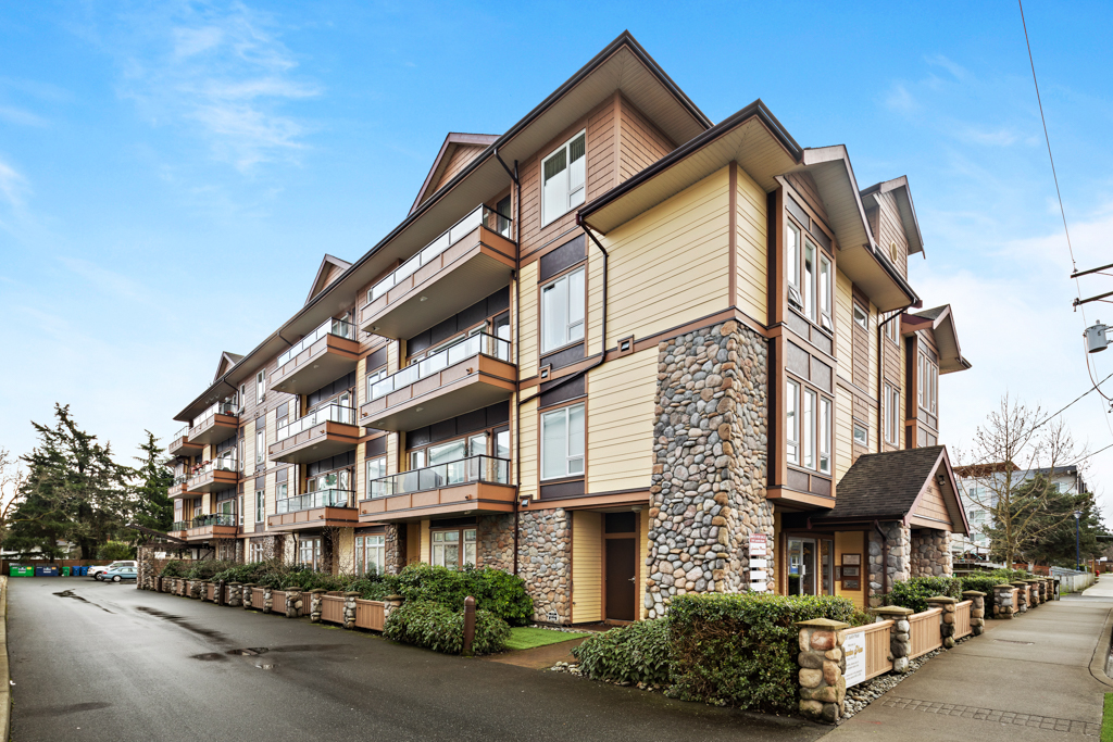 Jasmine Place condo building, in Langford Proper, Victoria BC