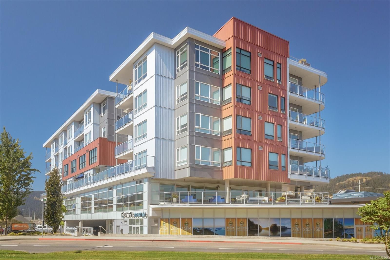 Lakepoint One condo building, in Westhills, Victoria BC
