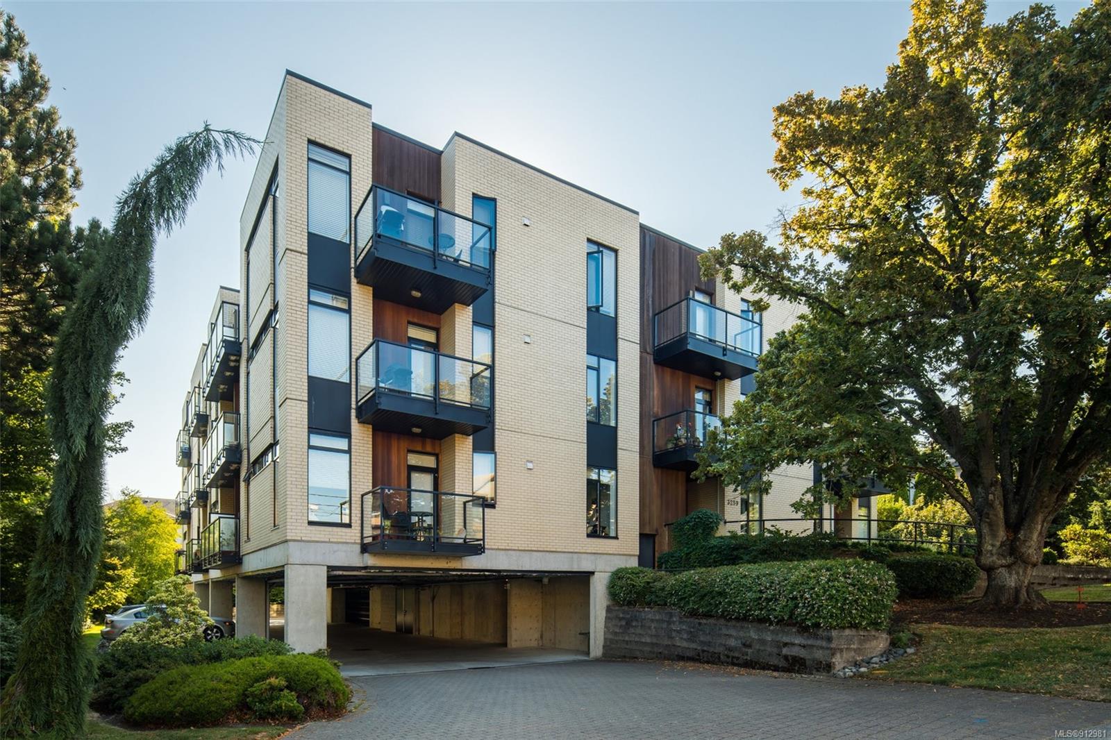 Liberty Parc condo building, in Quadra, Victoria BC