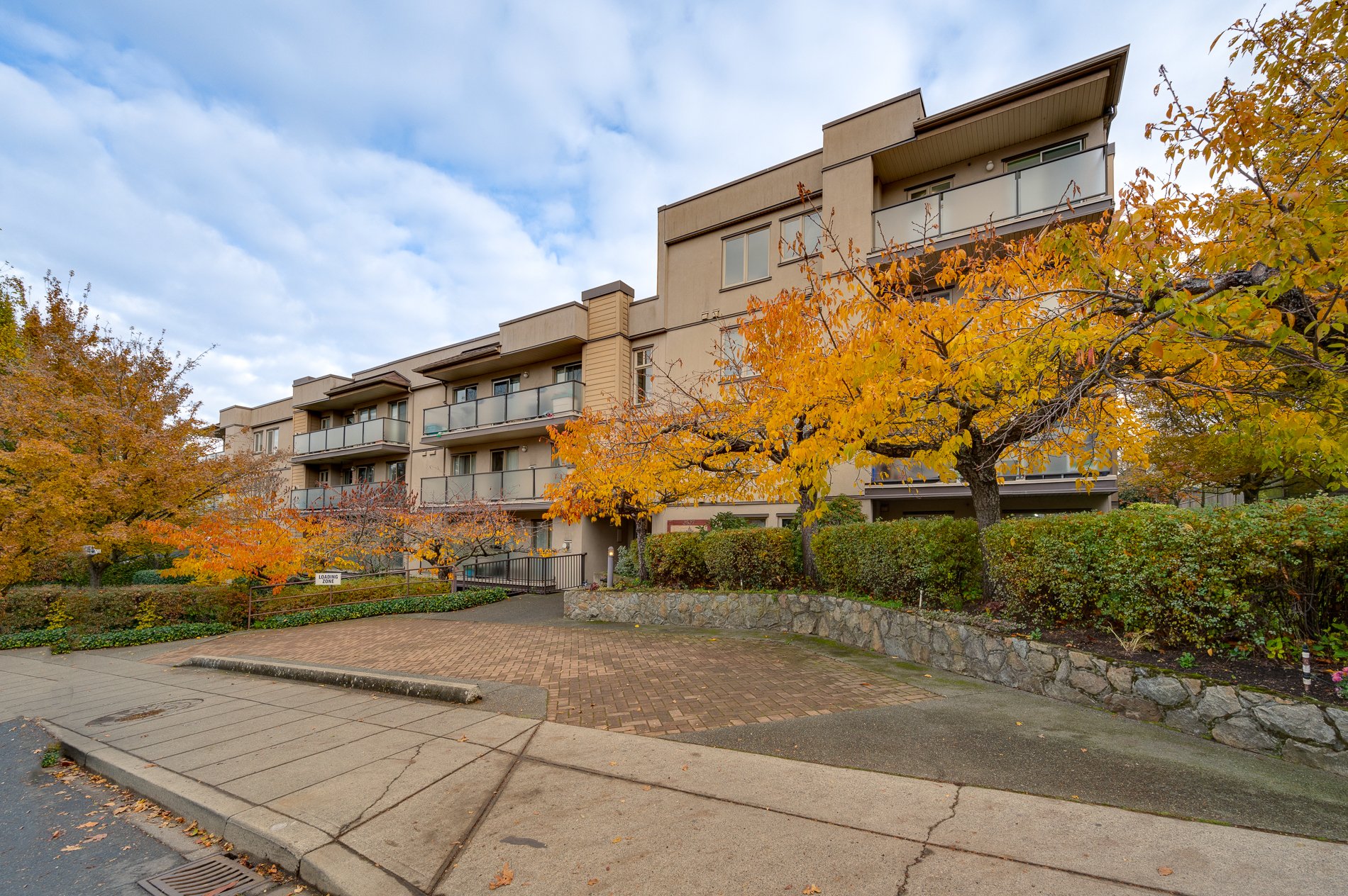 Maple Terrace condo building, in Hillside, Victoria BC