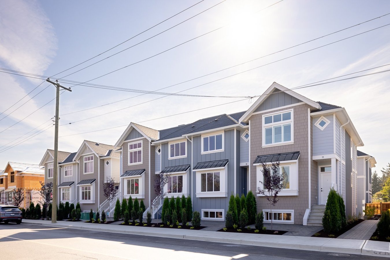 Melville Parkside condo building, in Sidney North-East, Victoria BC