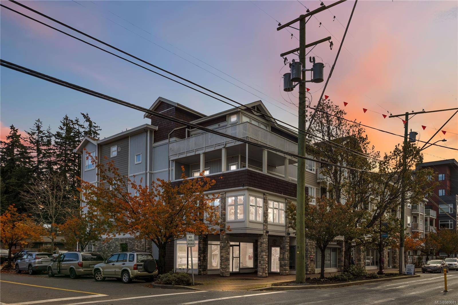 Metro Park Plaza condo building, in Langford Proper, Victoria BC