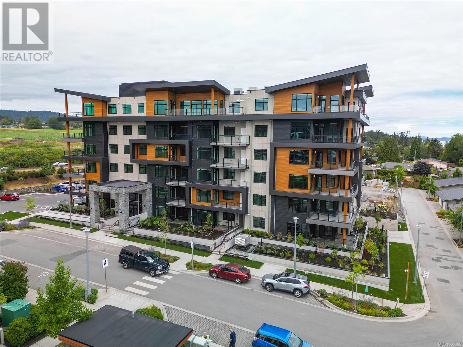 Sequoia Building at Marigold Land condo building, in Turgoose, Victoria BC